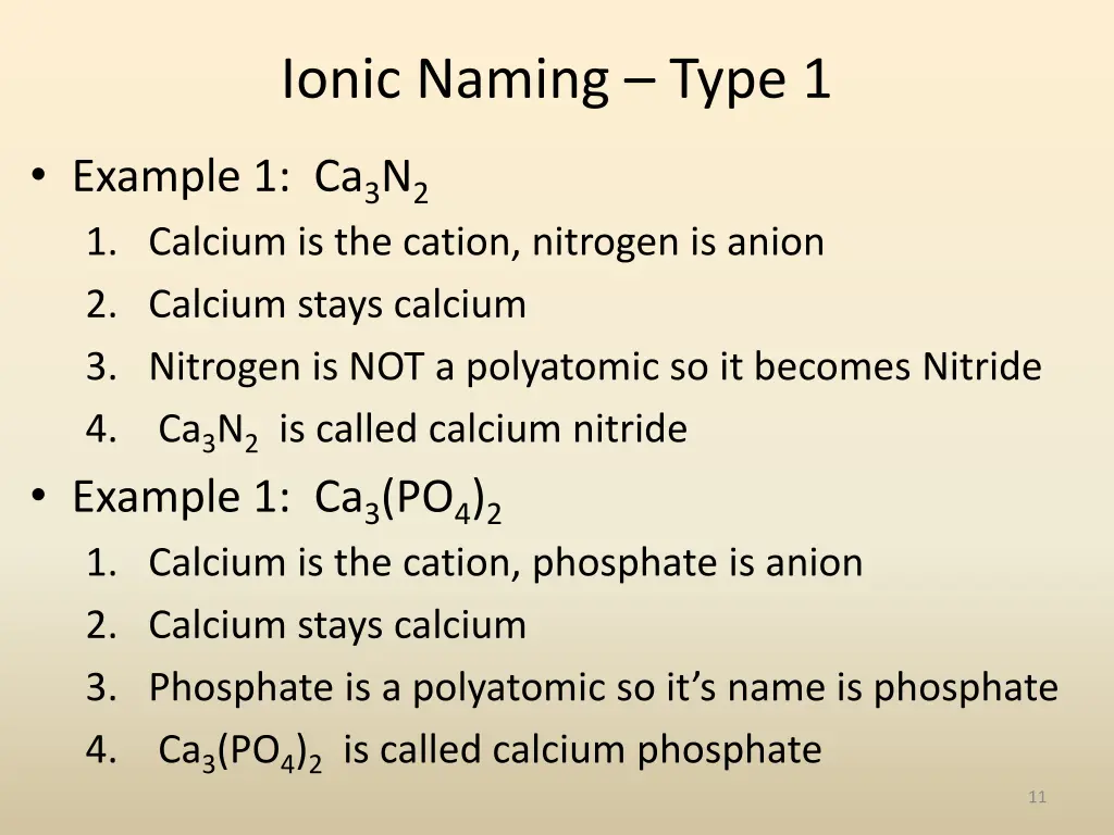 ionic naming type 1