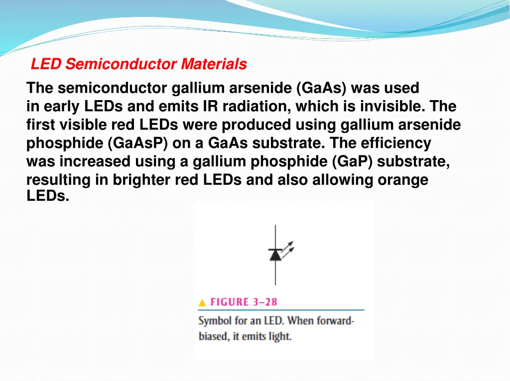 led semiconductor materials the semiconductor