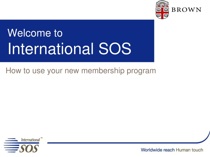 welcome to international sos