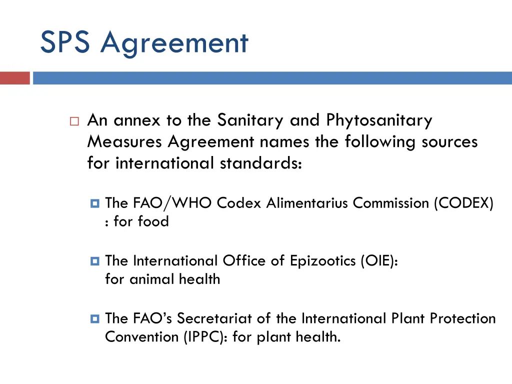 sps agreement 2