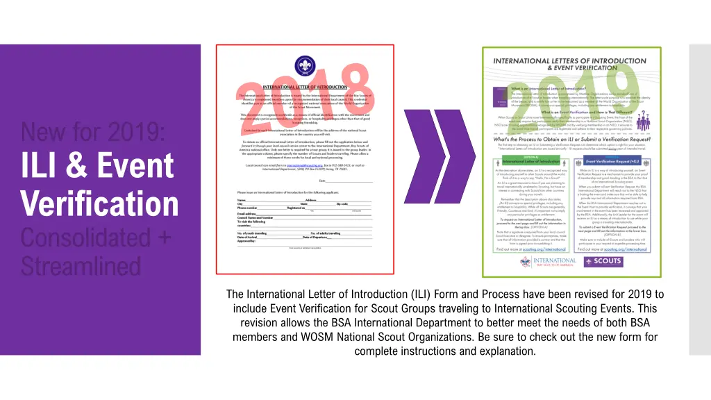 new for 2019 ili event verification consolidated