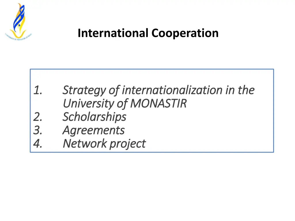 international cooperation