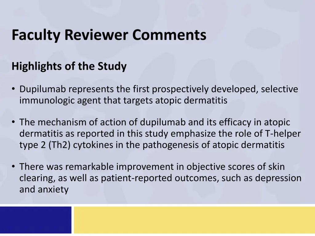 faculty reviewer comments 2