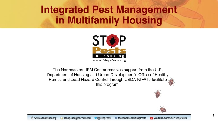 integrated pest management in multifamily housing