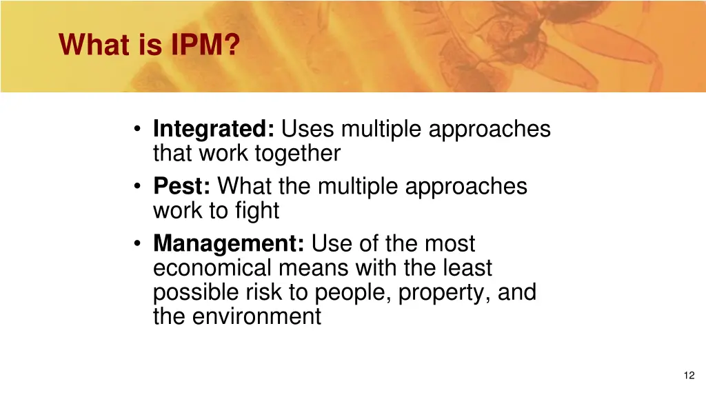 what is ipm