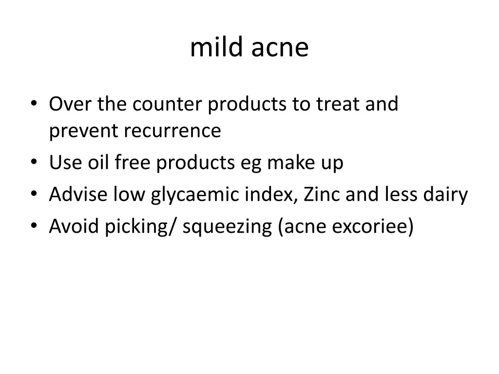 mild acne 1