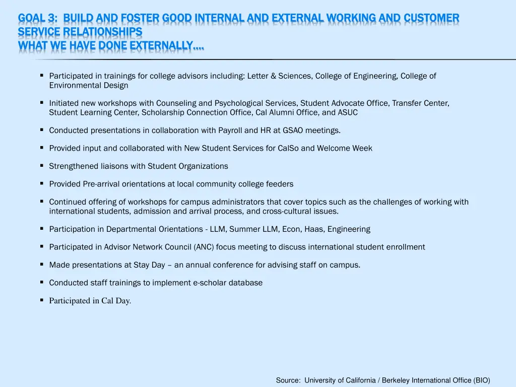 goal 3 build and foster good internal 1