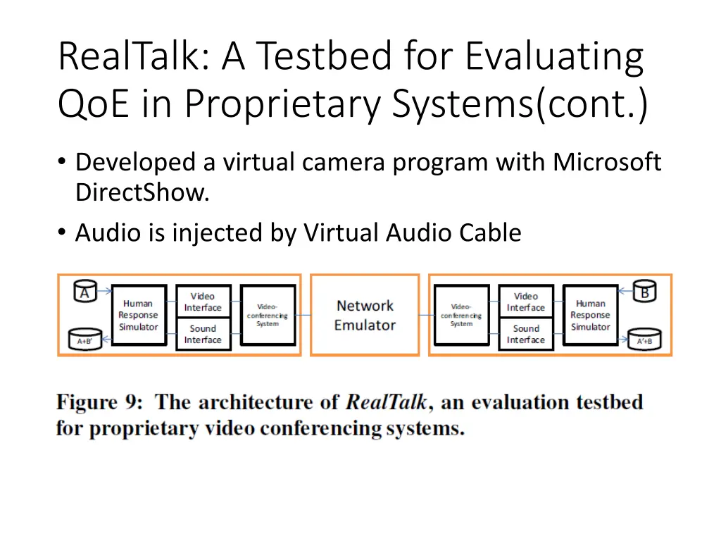 realtalk a testbed for evaluating 1