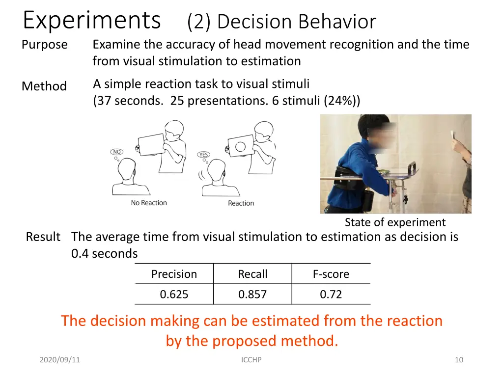 experiments 2 decision behavior purpose examine