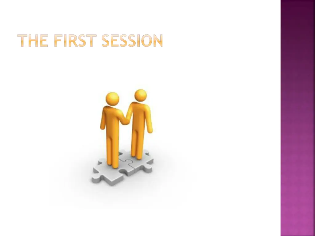 the first session