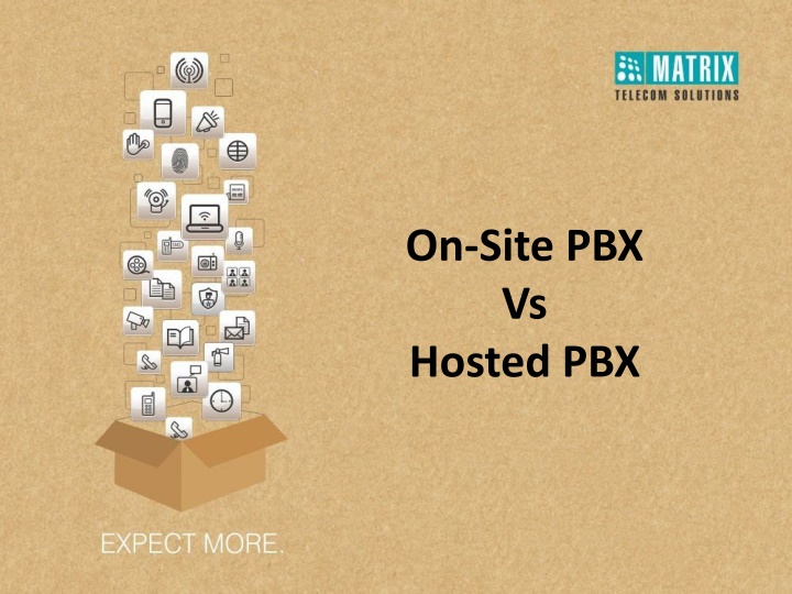 on site pbx vs hosted pbx