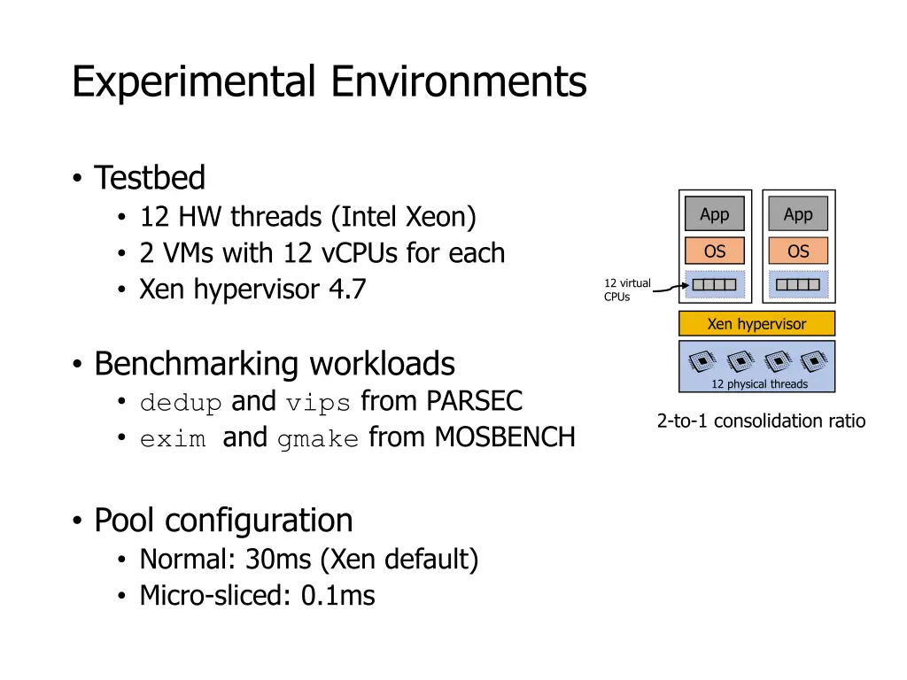 experimental environments