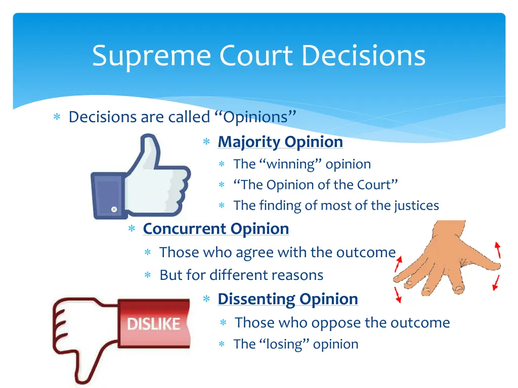 supreme court decisions