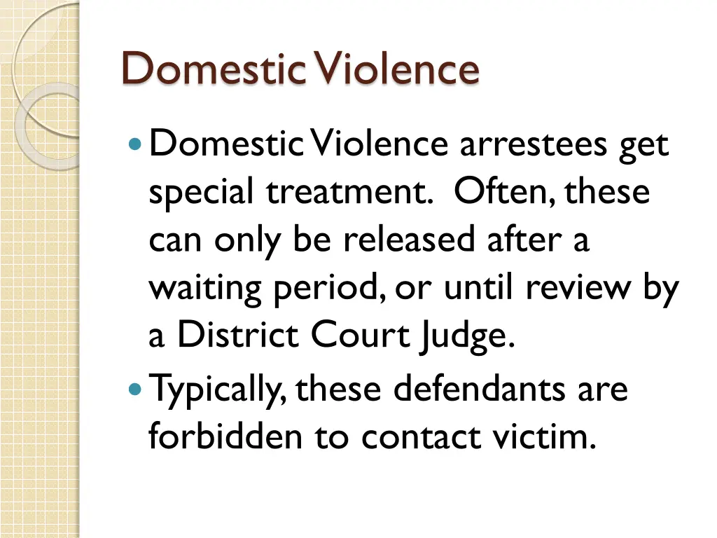 domestic violence