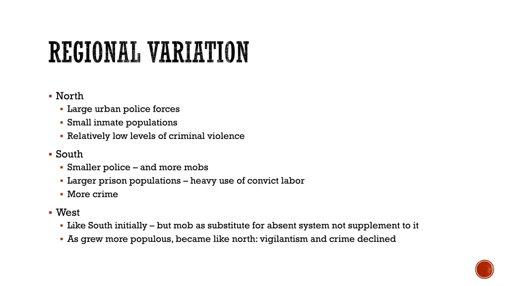 regional variation 1