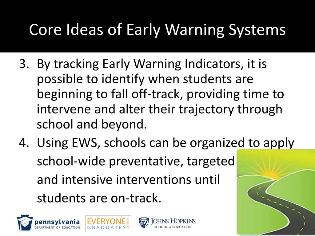 core ideas of early warning systems 1