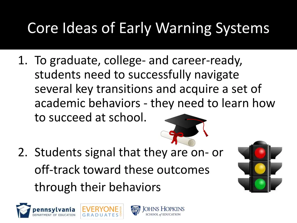 core ideas of early warning systems