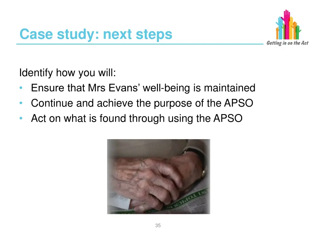 case study next steps