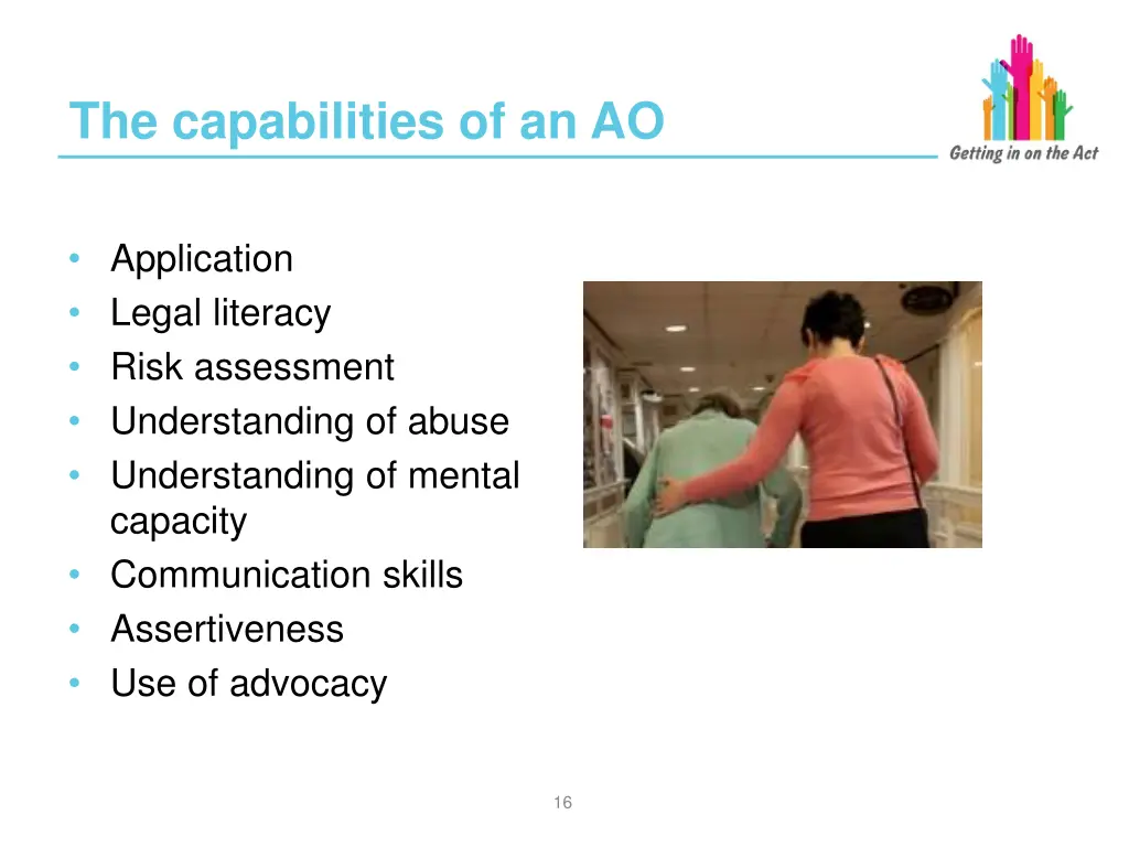 the capabilities of an ao
