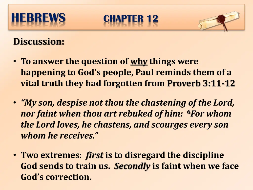 hebrews chapter 12 12