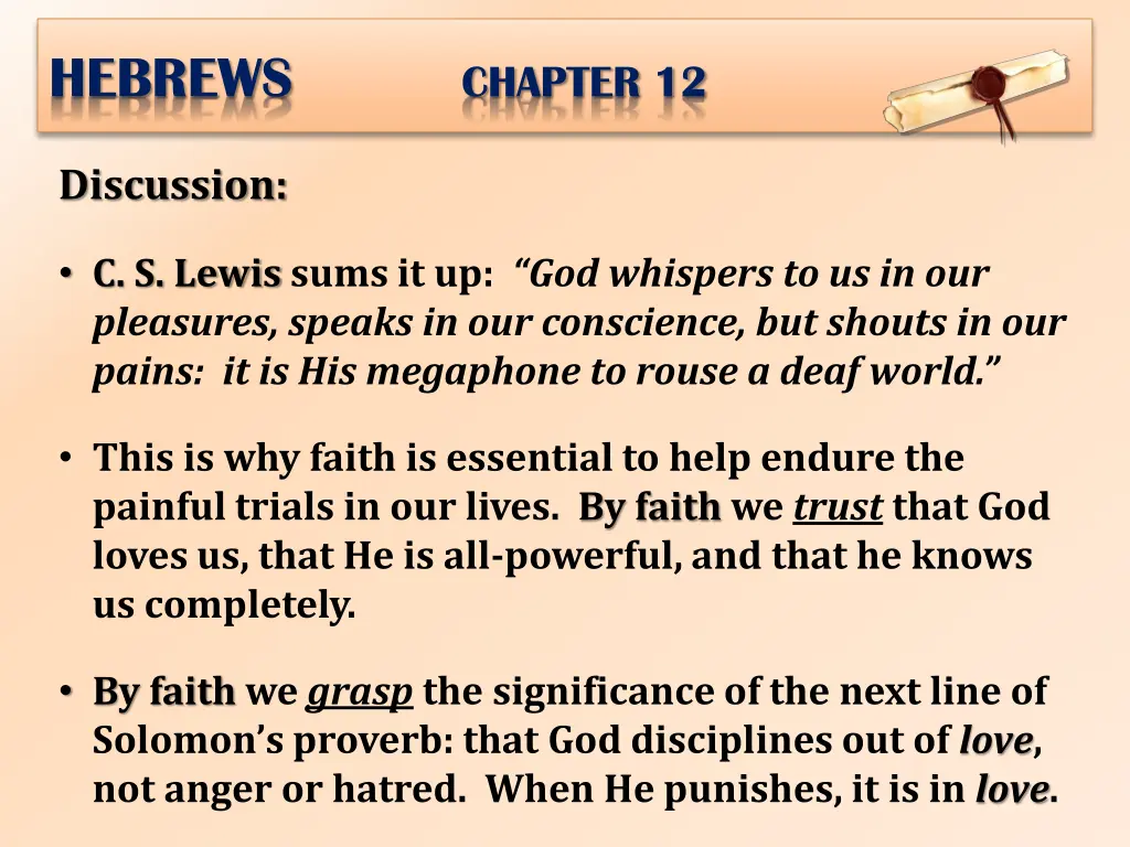 hebrews chapter 12 13