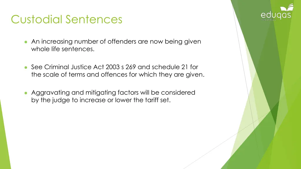 custodial sentences 1