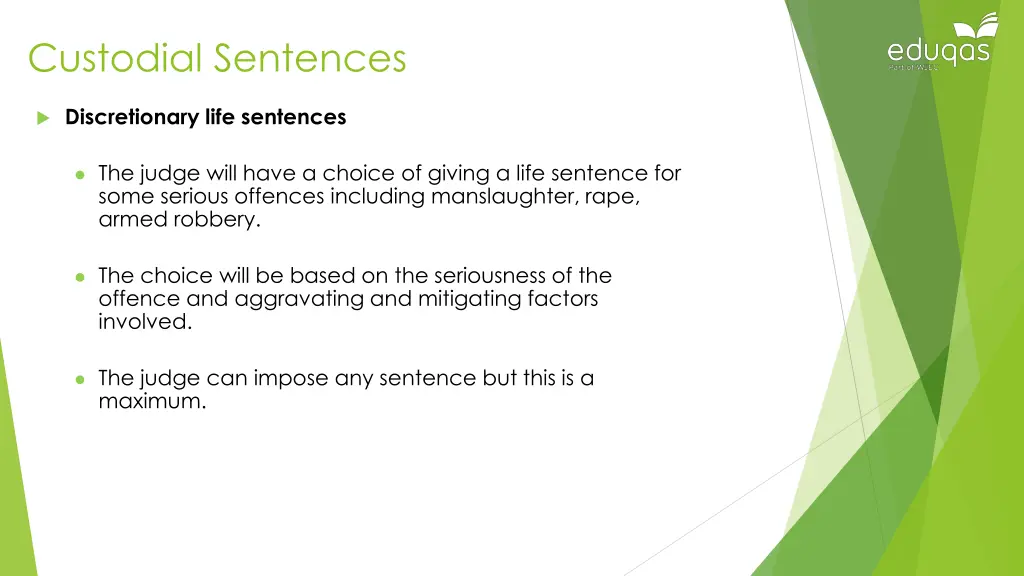 custodial sentences 2