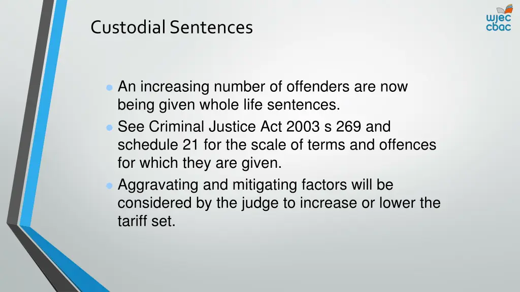 custodial sentences 1