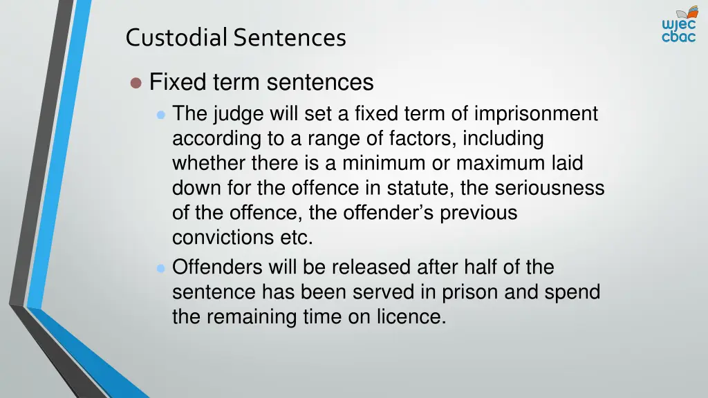 custodial sentences 3