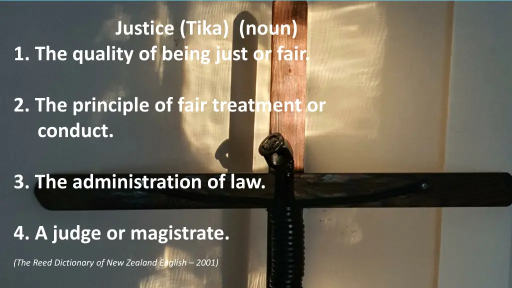 justice tika noun