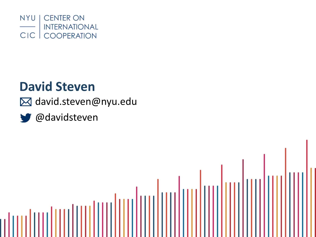 david steven david steven@nyu edu @davidsteven