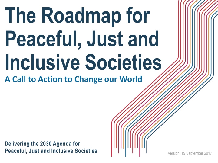 the roadmap for peaceful just and inclusive