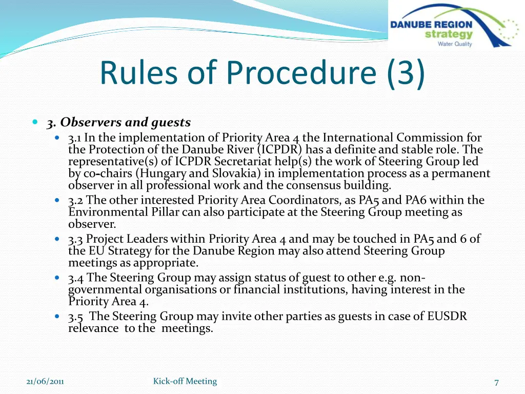 rules of procedure 3