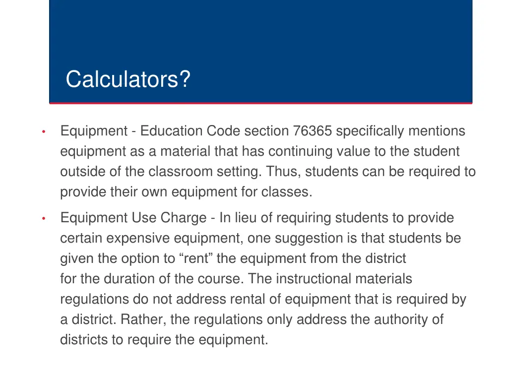 calculators