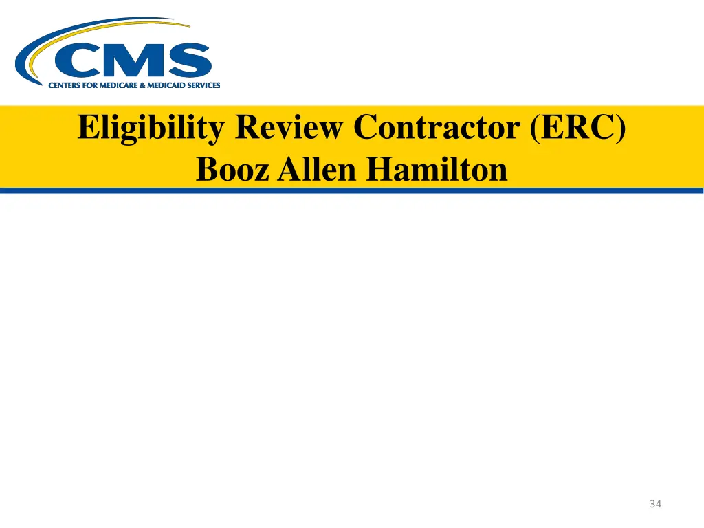 eligibility review contractor erc booz allen