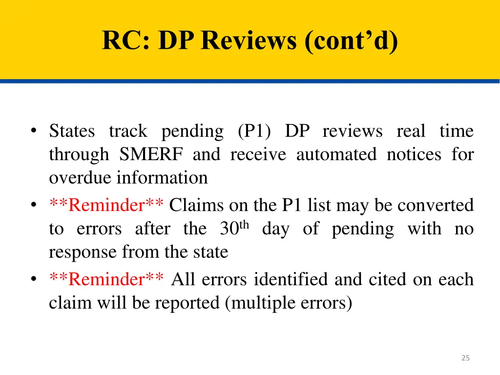 rc dp reviews cont d 1