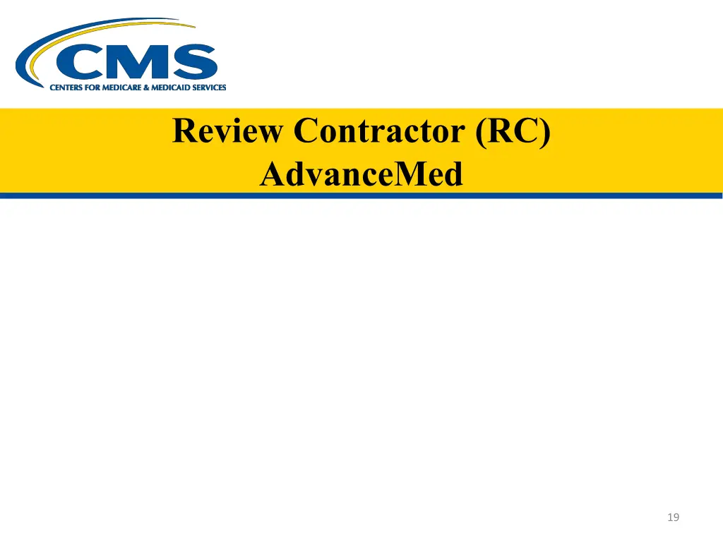 review contractor rc advancemed