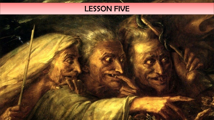 lesson five