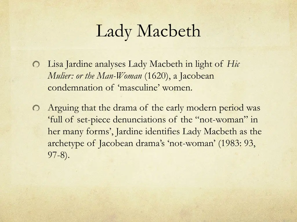 lady macbeth