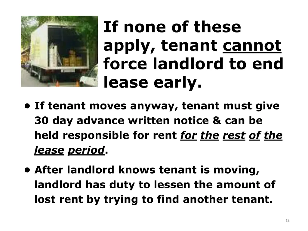 if none of these apply tenant cannot force