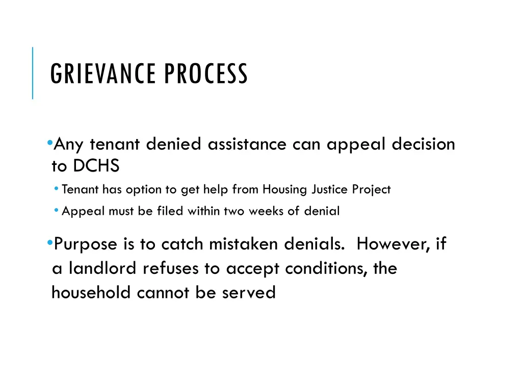 grievance process