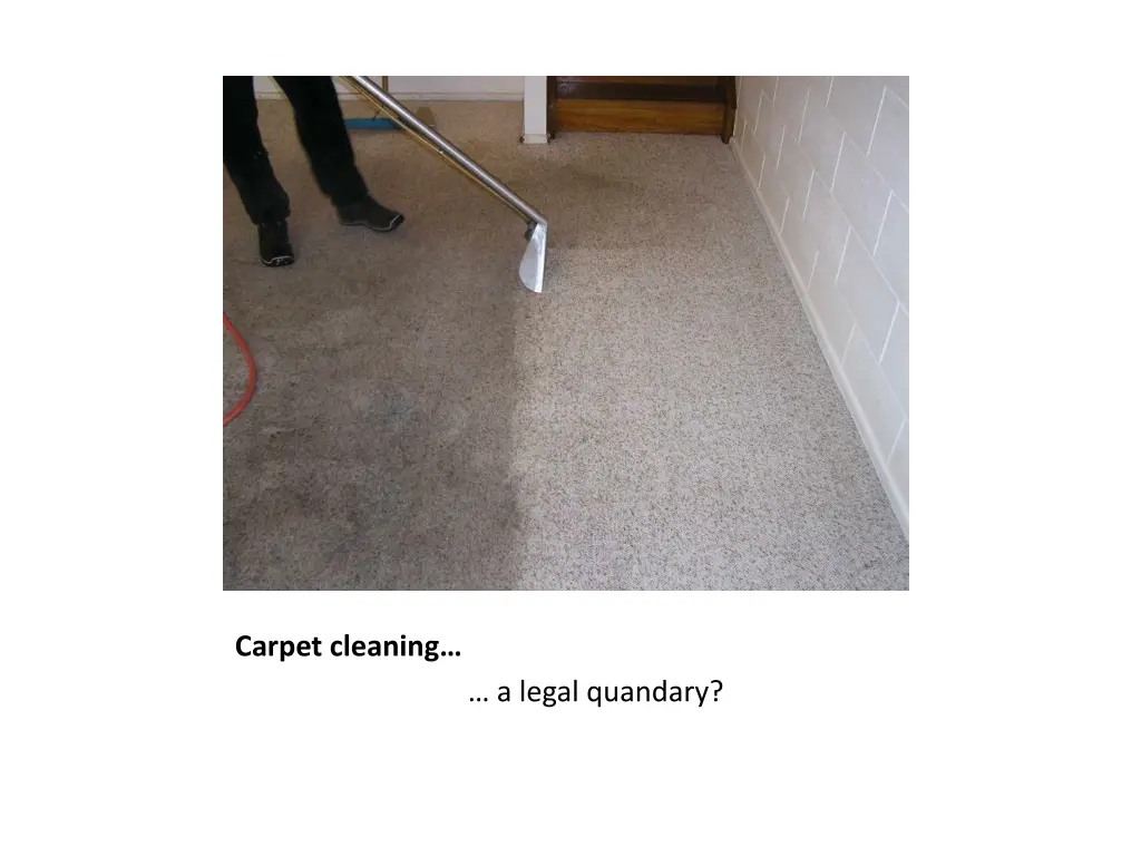 carpet cleaning