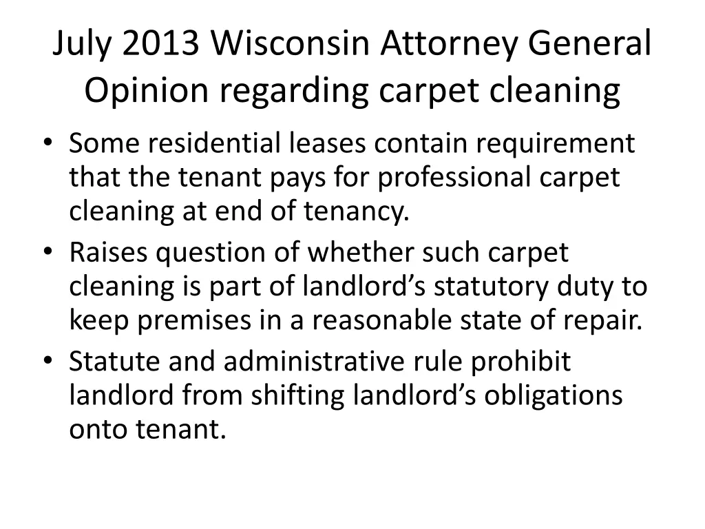 july 2013 wisconsin attorney general opinion