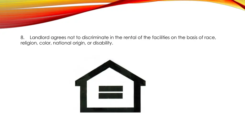 8 religion color national origin or disability