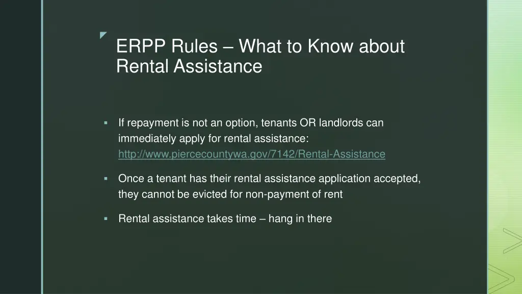 erpp rules what to know about rental assistance