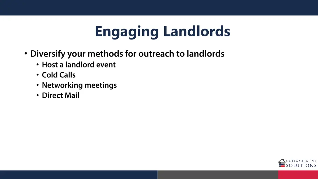 engaging landlords