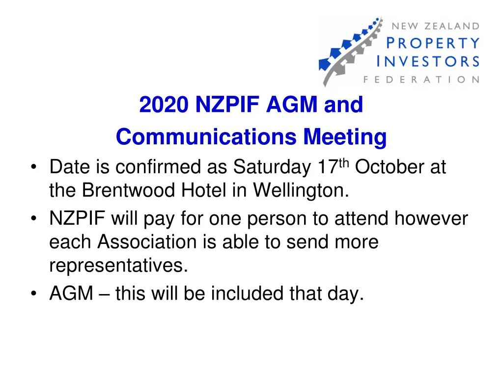 2020 nzpif agm and communications meeting date