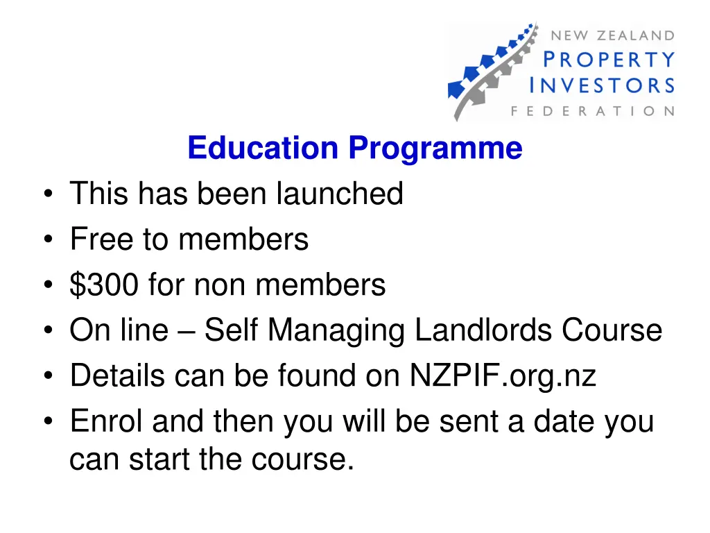 education programme this has been launched free