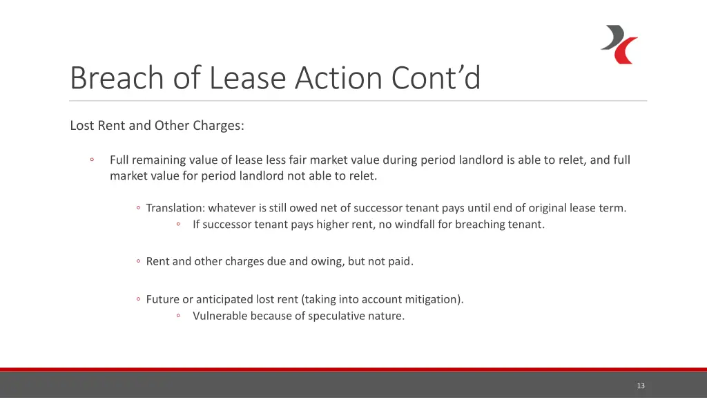 breach of lease action cont d 1