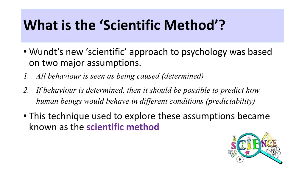 what is the scientific method